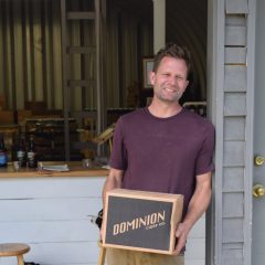 Co-Owner Mike Harris at Dominion Cider