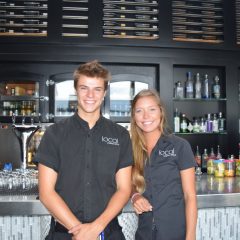 Spencer and Tianna welcome you to Local Lounge + Grille, Summerland BC