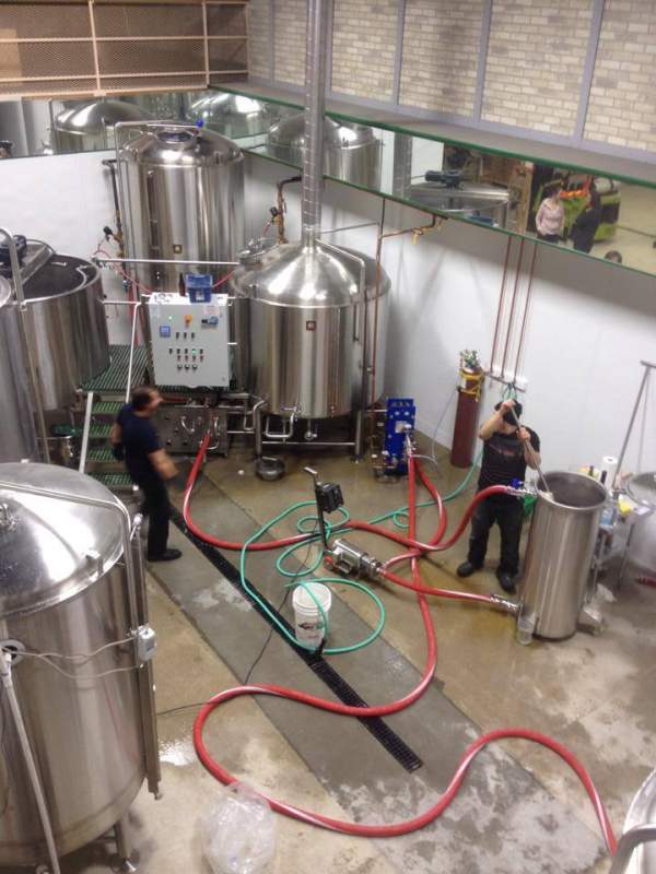 Barkerville Brewing - Brewery Action Image